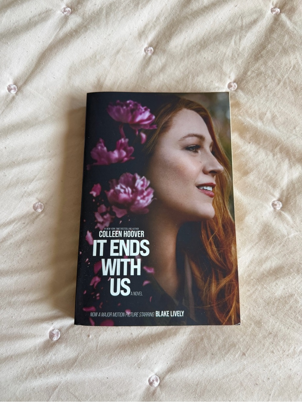 It Ends With Us by Colleen Hoover - Pink Floral Cover
